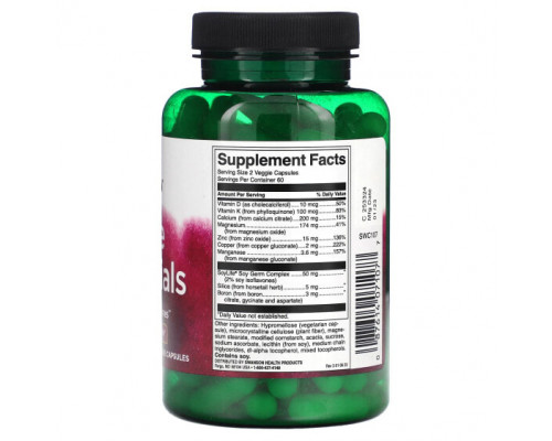 Для мышц и суставов Swanson, Bone Essentials с SoyLife, 120 растительных капсул Для мышц и суставов Swanson, Bone Essentials с SoyLife, 120 растительных капсул