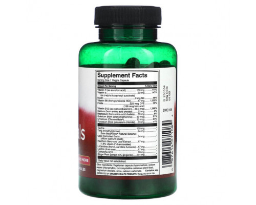 Для сердца и сосудов Swanson, Heart Essentials, 90 растительных капсул Для сердца и сосудов Swanson, Heart Essentials, 90 растительных капсул