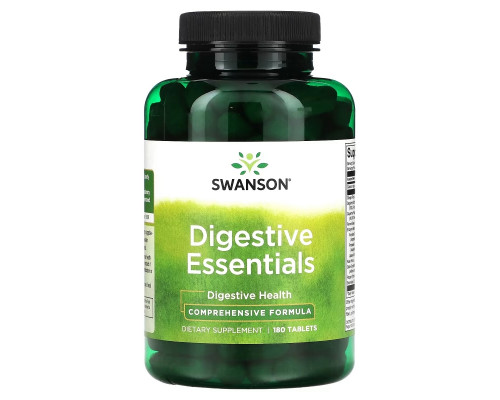 Swanson, Digestive Essentials, 180 Tablets Swanson, Digestive Essentials, 180 Tablets