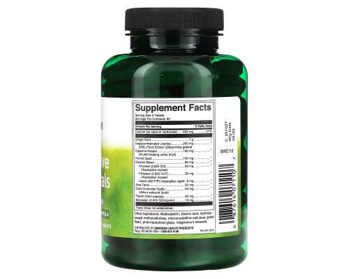 Swanson, Digestive Essentials, 180 Tablets Swanson, Digestive Essentials, 180 Tablets