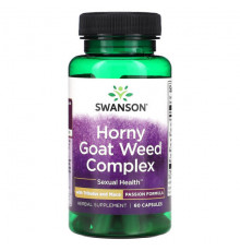 Мужское здоровье Horny Goat Weed Complex With Tribulus and Maca, 60 Capsules