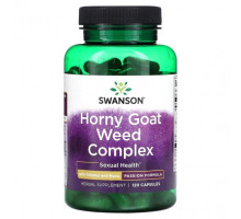 Мужское здоровье Horny Goat Weed Complex with Tribulus and Maca, 120 Capsules
