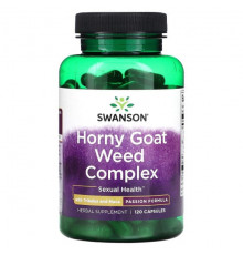 Мужское здоровье Horny Goat Weed Complex with Tribulus and Maca, 120 Capsules
