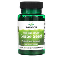 Swanson, Full Spectrum Grape Seed, 380 mg, 100 Capsules