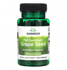 Swanson, Full Spectrum Grape Seed, 380 mg, 100 Capsules