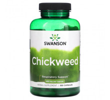 Растительные экстракты и настойки Swanson, Звездчатка, 450 мг, 180 капсул