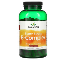 Swanson, Super Stress B-Complex With Vitamin C, 240 Capsules