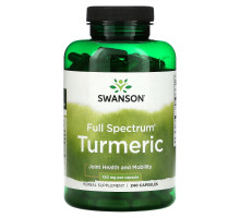 Swanson, Full Spectrum Turmeric, 360 mg, 240 Capsules