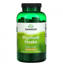 Swanson, Psyllium Husks, 610 mg, 300 Capsules