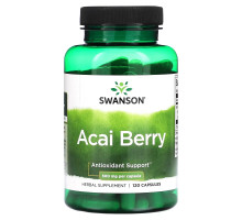Swanson, Acai Berry, 500 mg , 120 Capsules