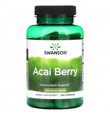 Swanson, Acai Berry, 500 mg , 120 Capsules