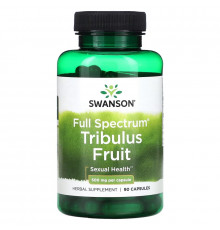 Swanson, Full Spectrum Tribulus Fruit, 500 mg, 90 Capsules