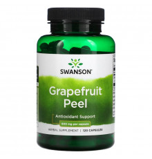 Swanson, Grapefruit Peel, 600 mg, 120 Capsules