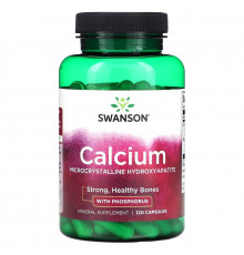 Swanson, Calcium, 120 Capsules