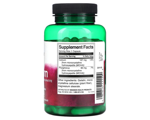 Swanson, Calcium, 120 Capsules Swanson, Calcium, 120 Capsules