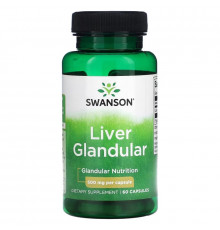 Swanson, Liver Glandular, 500 mg, 60 Capsules