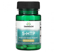 Для похудения и контроля веса Swanson, 5-HTP, 50 мг, 60 капсул