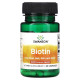 Swanson, Biotin, 5,000 mcg, 30 Capsules