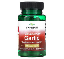 Swanson, Full Spectrum Garlic, 400 mg, 60 Capsules