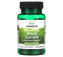 Swanson, Full Spectrum Black Currant, 400 mg, 60 Capsules