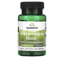 Swanson, Elecampane Root, 100 mg, 60 Capsules