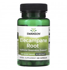 Swanson, Elecampane Root, 100 mg, 60 Capsules