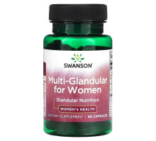 Swanson, Multi-Glandular for Women, 60 Capsules