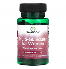 Swanson, Multi-Glandular for Women, 60 Capsules