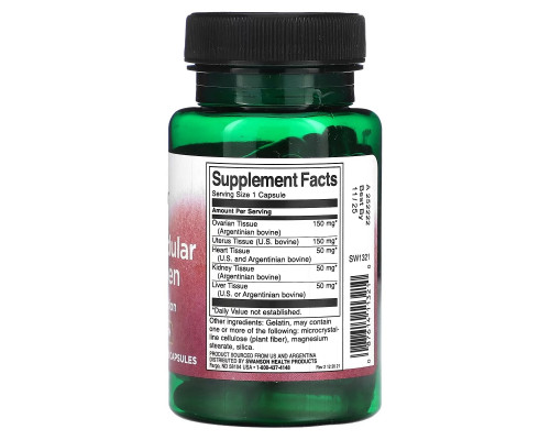 Swanson, Multi-Glandular for Women, 60 Capsules Swanson, Multi-Glandular for Women, 60 Capsules