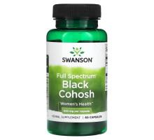 Swanson, Full Spectrum Black Cohosh, 540 mg, 60 Capsules