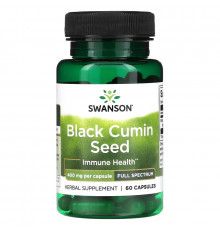 Swanson, Black Cumin Seed, Full Spectrum, 400 mg, 60 Capsules