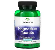Swanson, Magnesium Taurate, 100 mg, 120 tablets