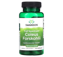 Swanson, Full Spectrum Coleus Forskohlii, 400 mg, 60 Capsules
