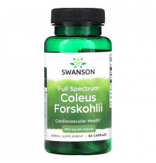 Swanson, Full Spectrum Coleus Forskohlii, 400 mg, 60 Capsules