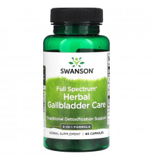 Swanson, Full Spectrum Herbal Gallbladder Care, 60 Capsules