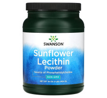 Swanson, Sunflower Lecithin Powder, 1 lb (454 g)