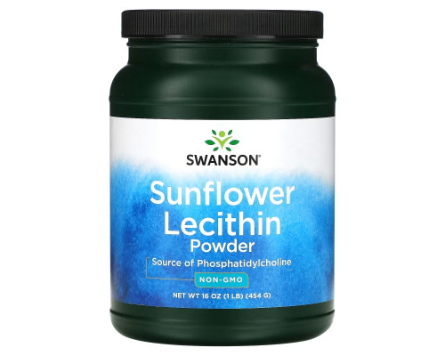 Swanson, Sunflower Lecithin Powder, 1 lb (454 g) Swanson, Sunflower Lecithin Powder, 1 lb (454 g)
