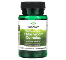Грибы Full Spectrum 7 Mushroom Complex, 60 Veggie Caps