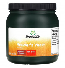 Swanson, Brewer's Yeast Powder, 1 lbs (454 g)