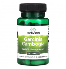 Swanson, Garcinia Cambogia 5:1 Extract, 60 Capsules