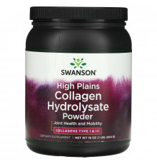 Swanson, High Plains Collagen Hydrolysate Powder, 16 oz (454 g)