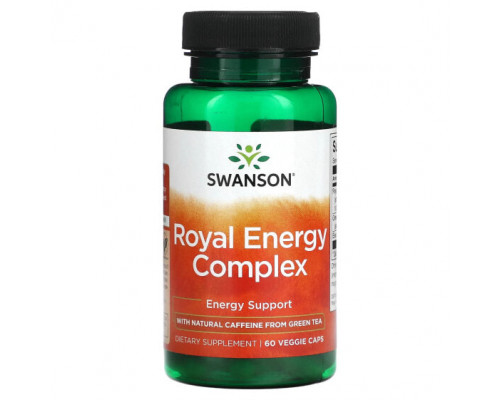 Прополис и пчелиное маточное молочко Swanson, Royal Energy Complex, 60 растительных капсул Прополис и пчелиное маточное молочко Swanson, Royal Energy Complex, 60 растительных капсул