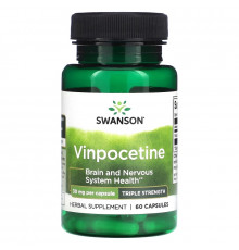 Swanson, Vinpocetin, 30 mg, 60 Kapseln