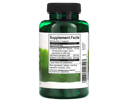 Swanson, Cinnamon Gymnema Mulberry Complex, 120 Capsules