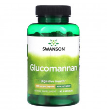 Swanson, Glucomannan, 665 mg, 90 Capsules