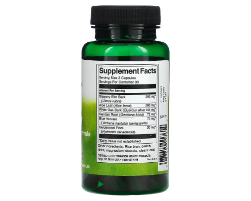 Swanson, Colon Helper, Colon Cleansing Formula, 60 Capsules Swanson, Colon Helper, Colon Cleansing Formula, 60 Capsules