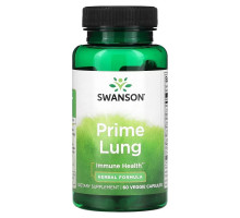 Swanson, Prime Lung, 60 Veggie Capsules
