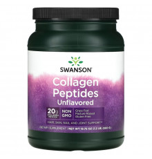 Swanson, Collagen Peptides, Unflavored, 20 g , 1.2 lb (560 g)