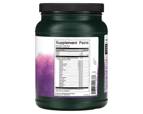 Swanson, Collagen Peptides, Unflavored, 20 g , 1.2 lb (560 g) Swanson, Collagen Peptides, Unflavored, 20 g , 1.2 lb (560 g)
