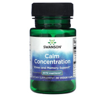Swanson, Calm Concentration with Cognitaven, 30 Veggie Caps